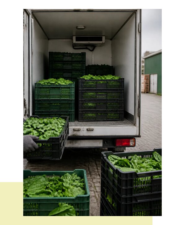 Перевозка шпината в Сочи с сохранением свежести продукции